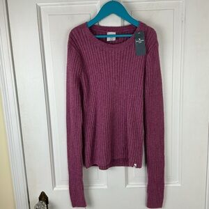 Abercrombie Kids Ribbed Sweater in Mauve - Super Soft - 11/12 NWT
